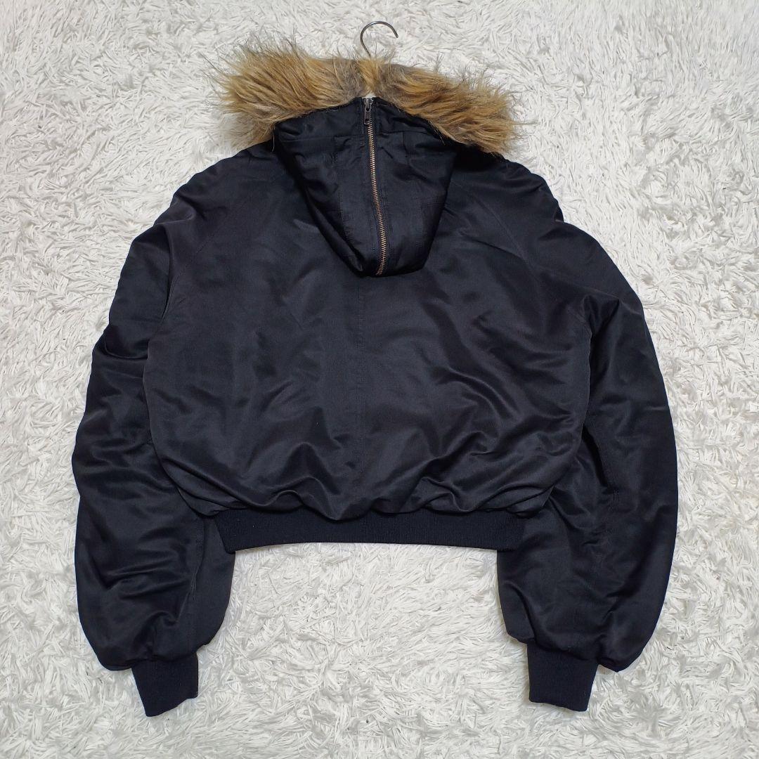 BROWNY STANDARD 短丈 N-2B ブラック Y2K