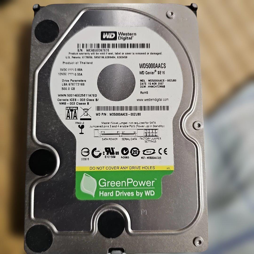 値下　外付けHDD　ケース+HDDセット 合計4.5TB HDD×4枚セット