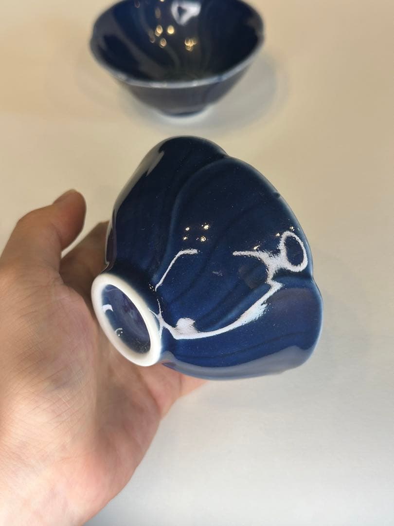 未使用 旧家藏出 台湾　晓芳窯　茶杯 2個セット 茶道具