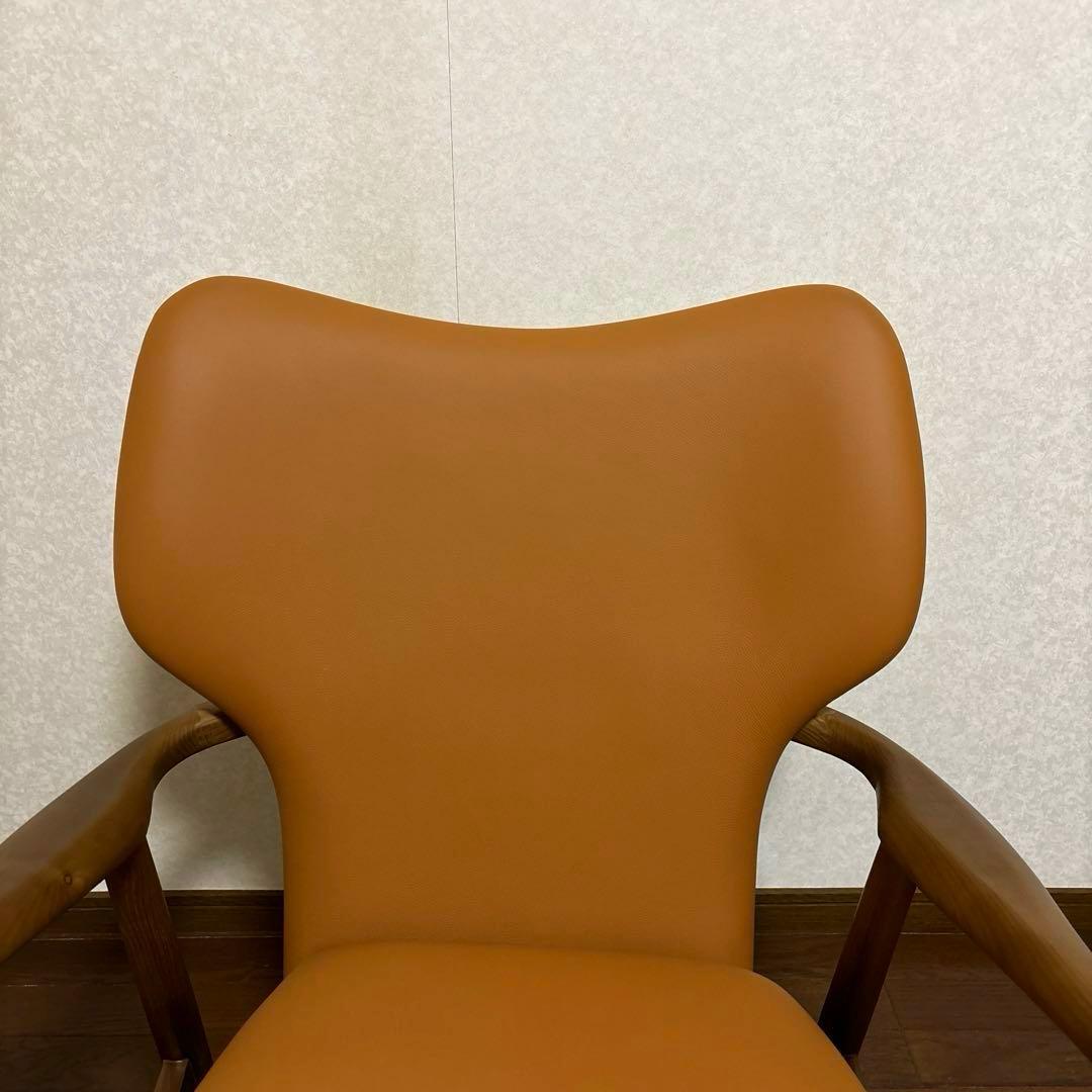 【極美品】フィンユール ラウンジチェア 総革 リプロダクト