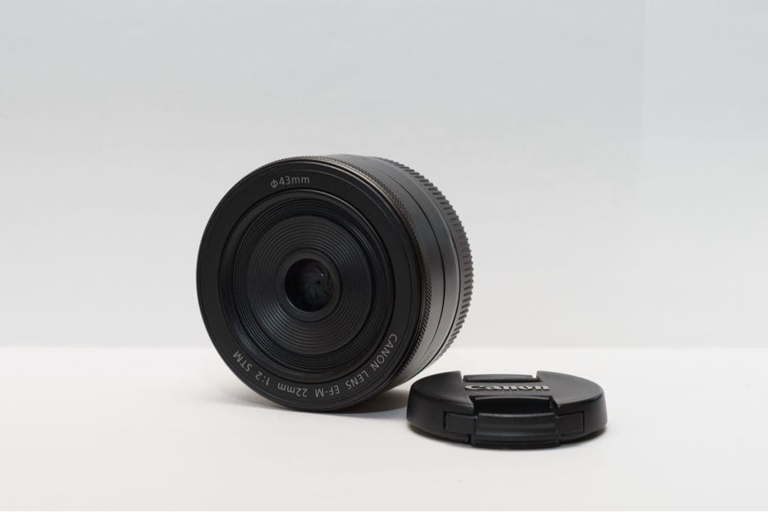 Canon EOS M100 グレー EF-M 22mm F2 STM