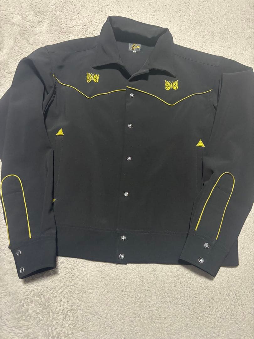 Needles ジャケット 黒 黄