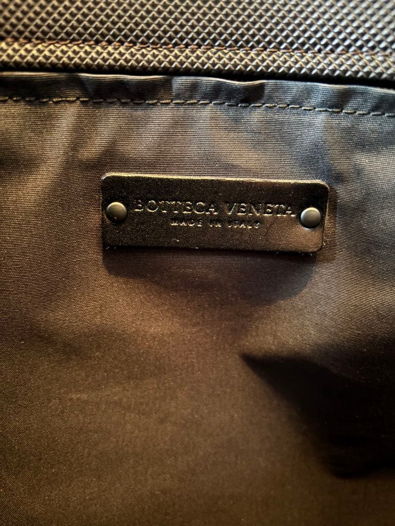 ボッテガヴェネタ　マルコポーロ　PVC 黒トートバッグ