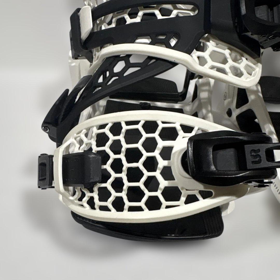 最終セール【美品】SUPERMATIC スノーボード ビンディングＬサイズ