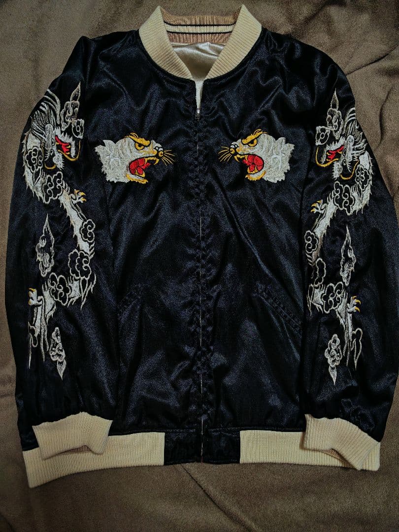 美品 Stussy 25th Anniversary 虎龍 日本限定 スカジャン