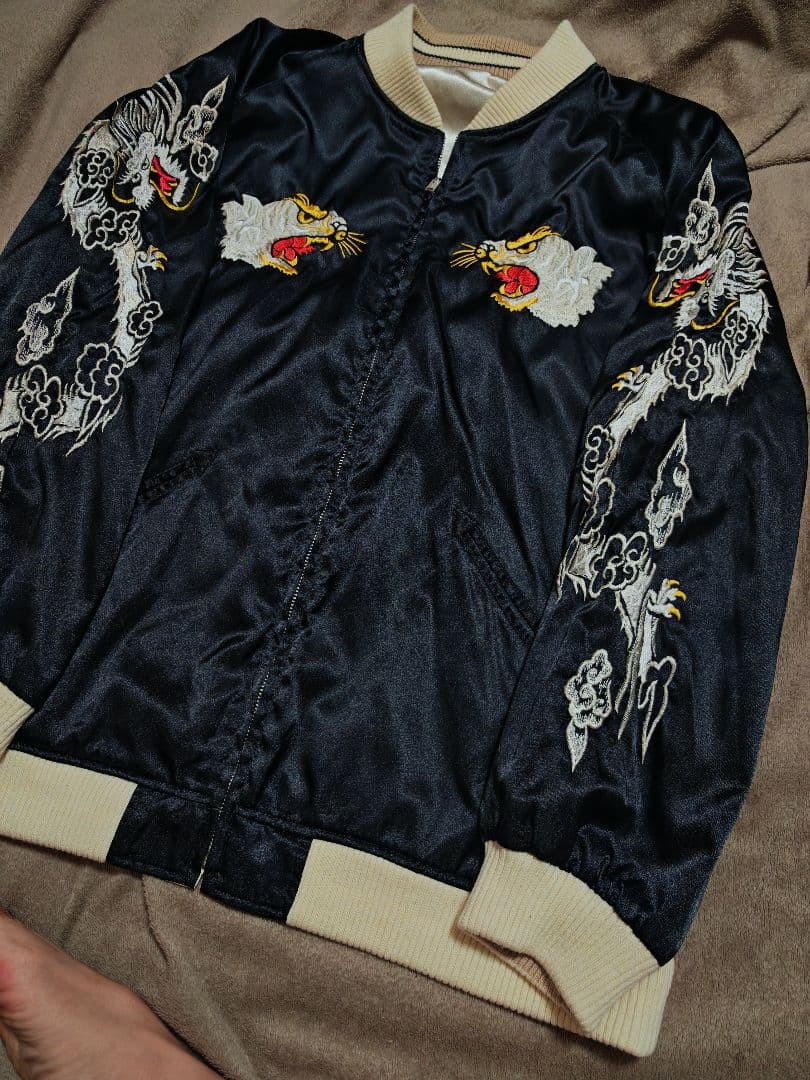 美品 Stussy 25th Anniversary 虎龍 日本限定 スカジャン