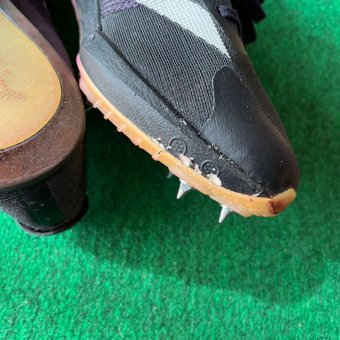 陸上競技スパイク アディゼロフィネス 26.0cm 完売品　黒