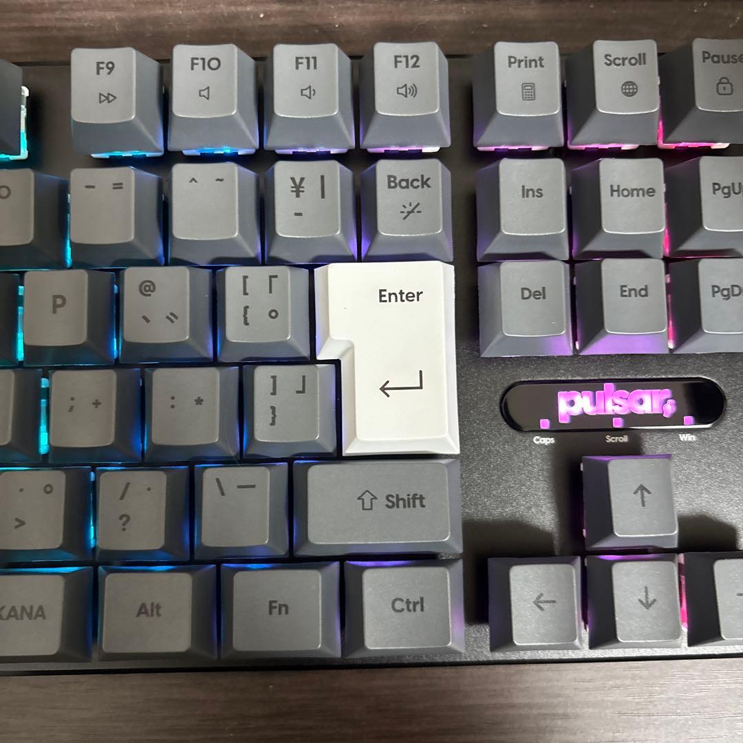 Pulsar Gaming Gears PCMK 2HE TKL キーボード