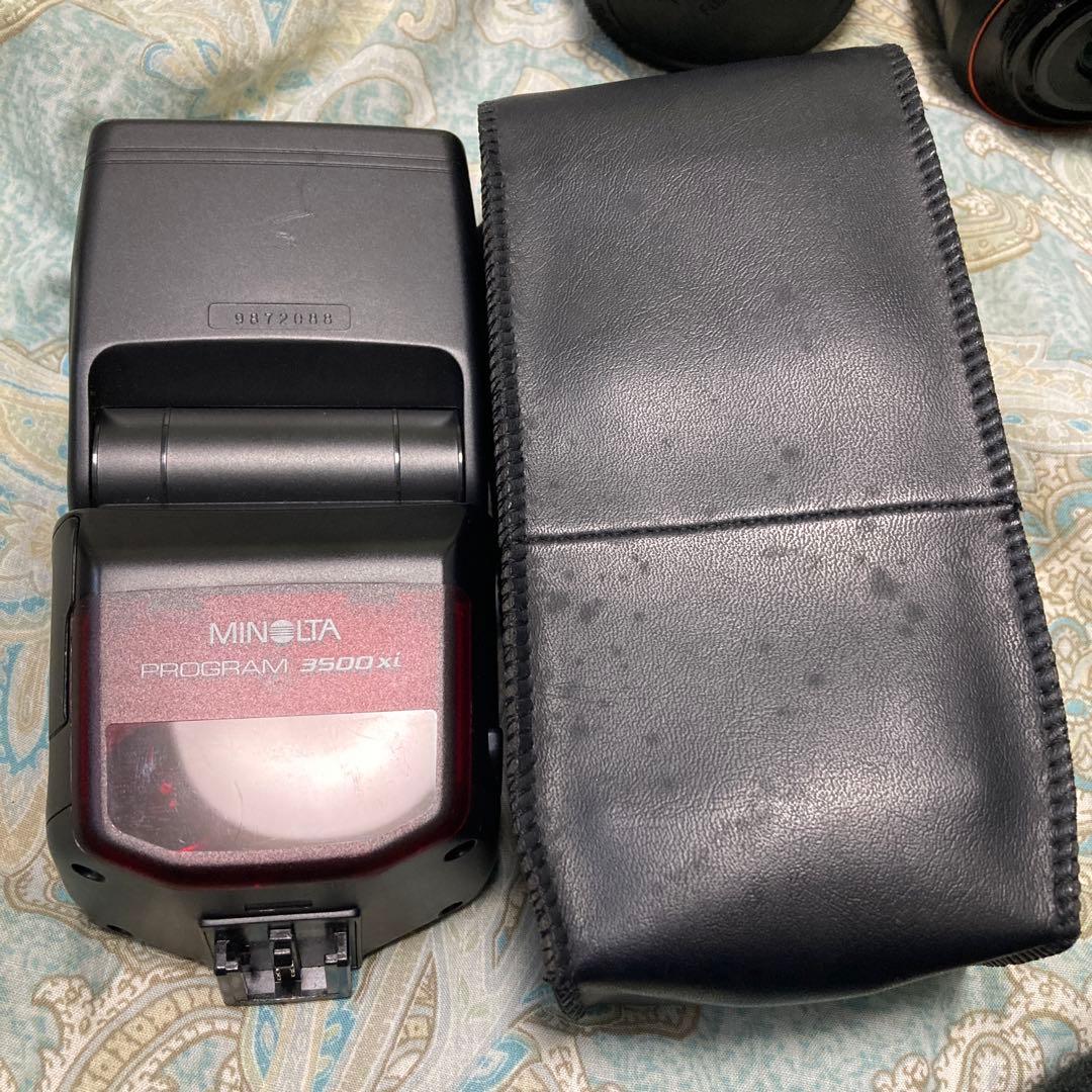 αマウント2本ストロボ付タムロン70-300、55-200mm