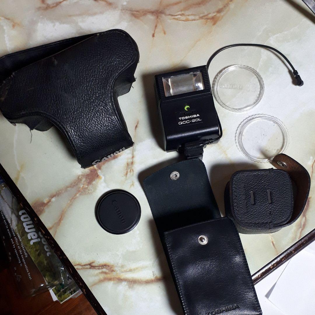 キャノンレトロフィルムカメラ一眼レフアンティーク