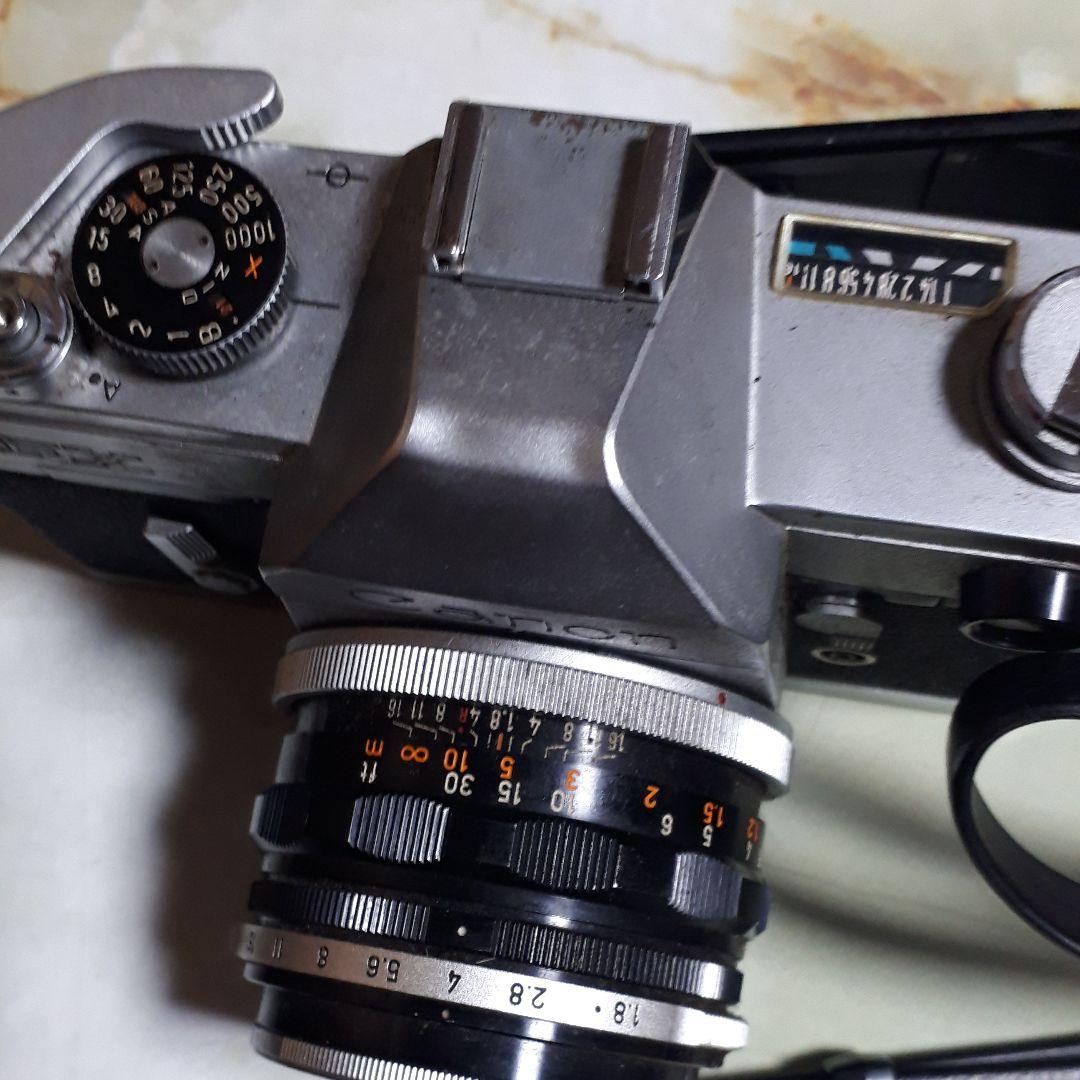 キャノンレトロフィルムカメラ一眼レフアンティーク