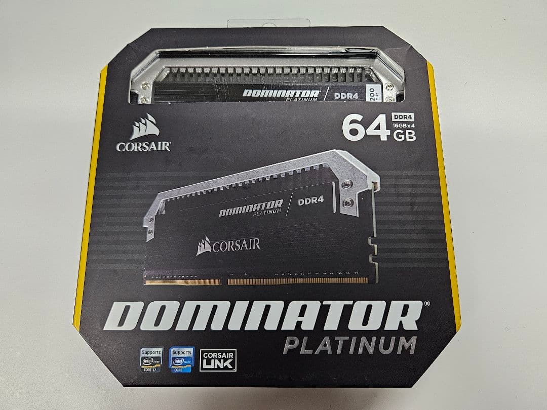 メモリー CORSAIR DOMINATOR PLATINUM 64GB DDR4