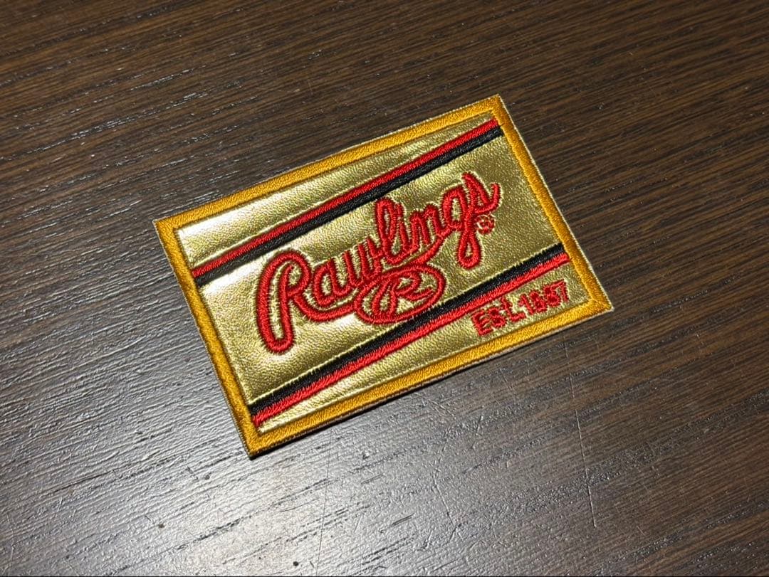 プラチナラゴールドラベルセット Rawlings 新品 野球 グローブ ラベル