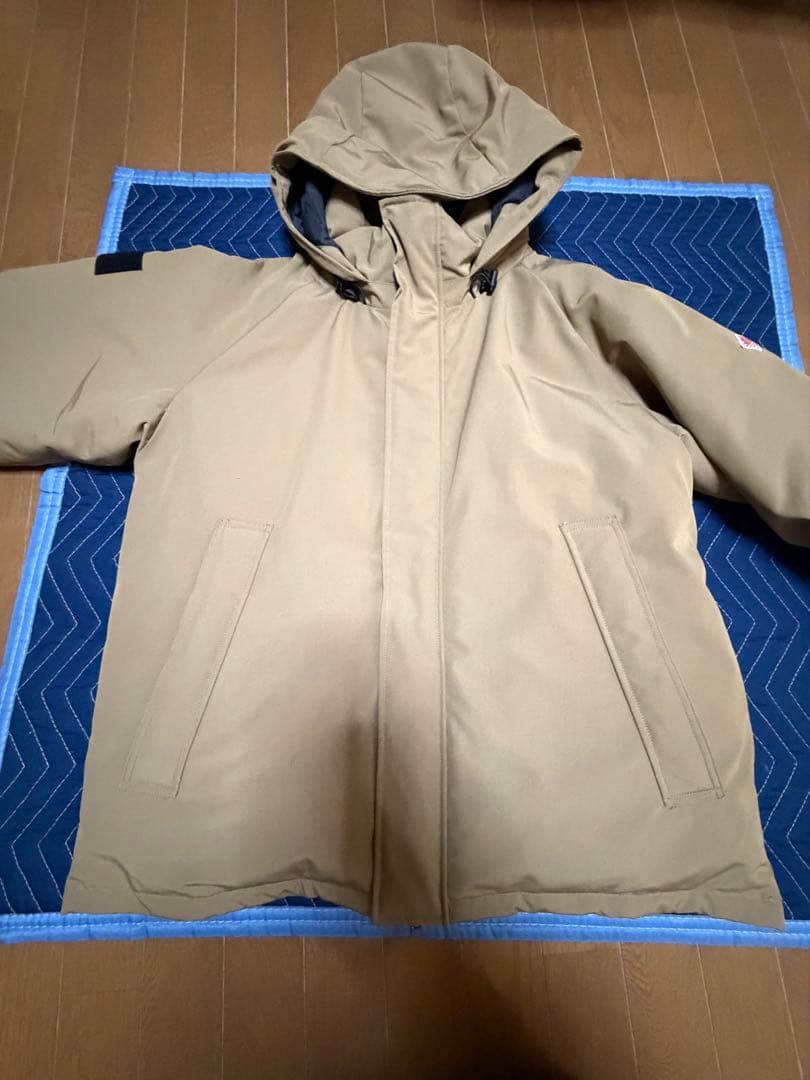 DANTON ベージュ ダウンジャケット