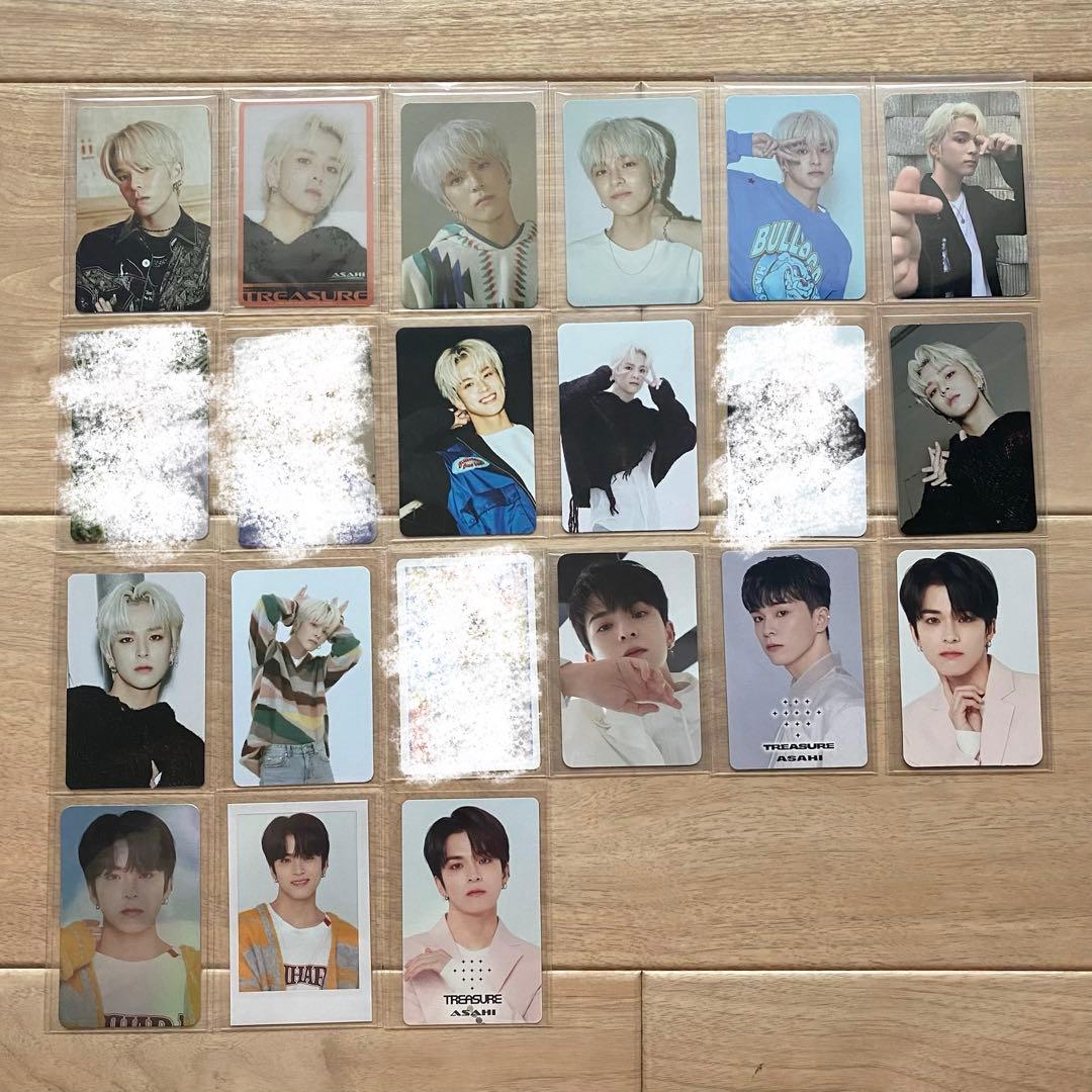 TREASURE アサヒ トレカ 17枚 セット
