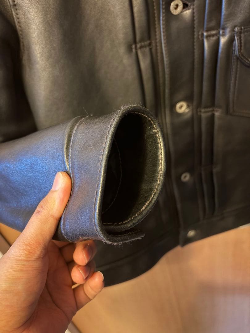 Y2LEATHER EB-140 1st Type Gジャン サイズ40