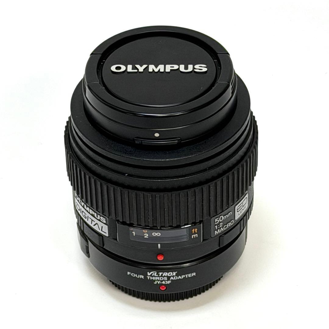 オリンパス ED 50mm F2.0 Macro M4/3 マウントアダプター付