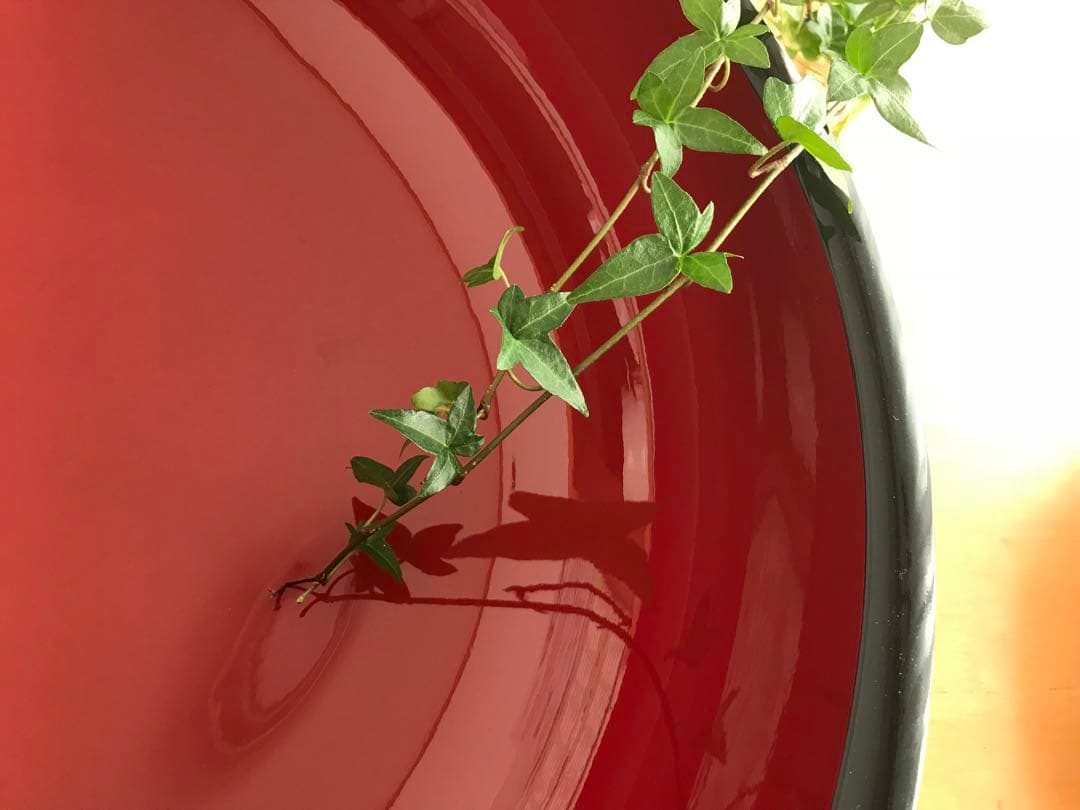 高級こね鉢 55㎝ 6.5㎏　黒内朱