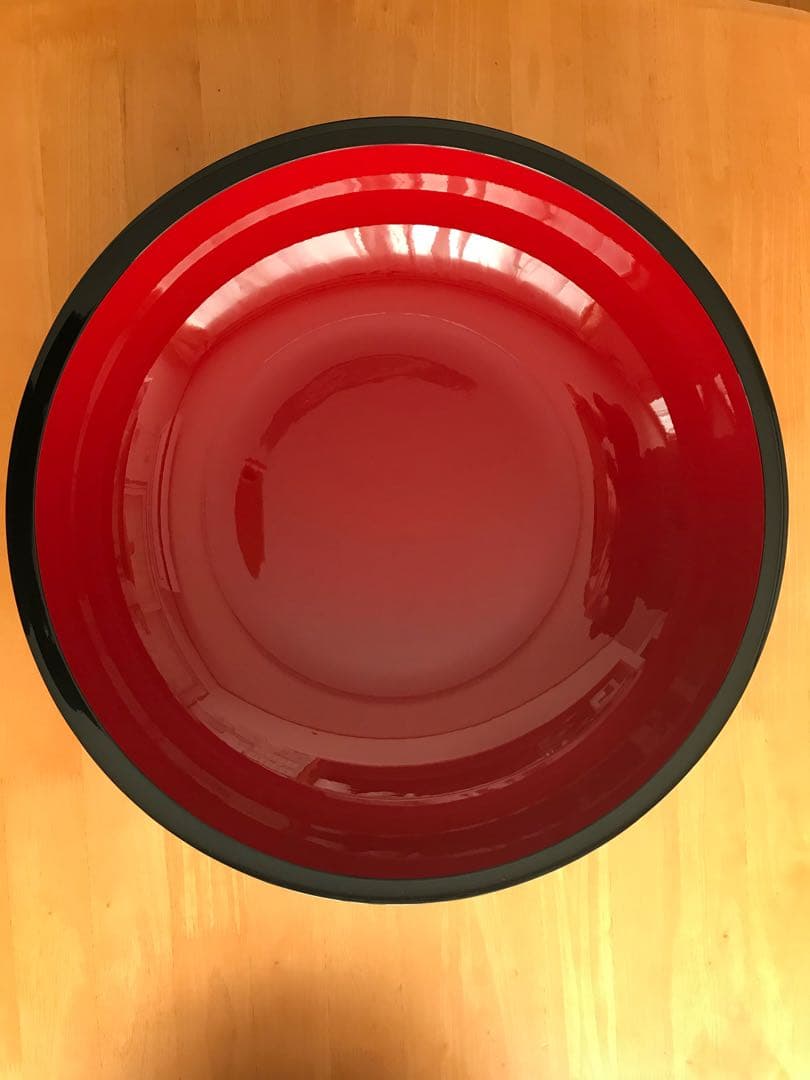 高級こね鉢 55㎝ 6.5㎏　黒内朱