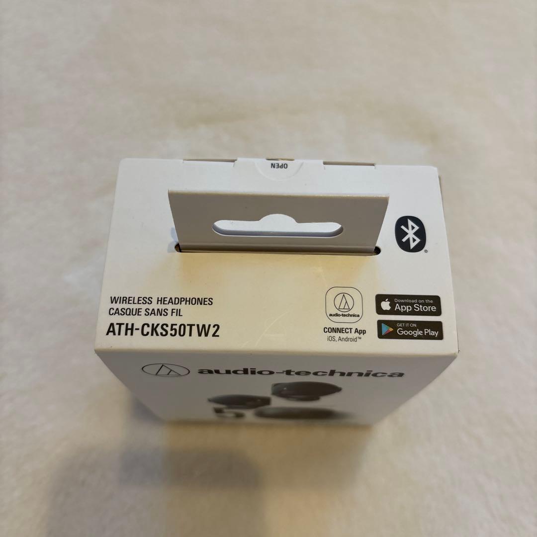 ヘッドホン audio-technica SOLID BASSATH-CKS50TW2