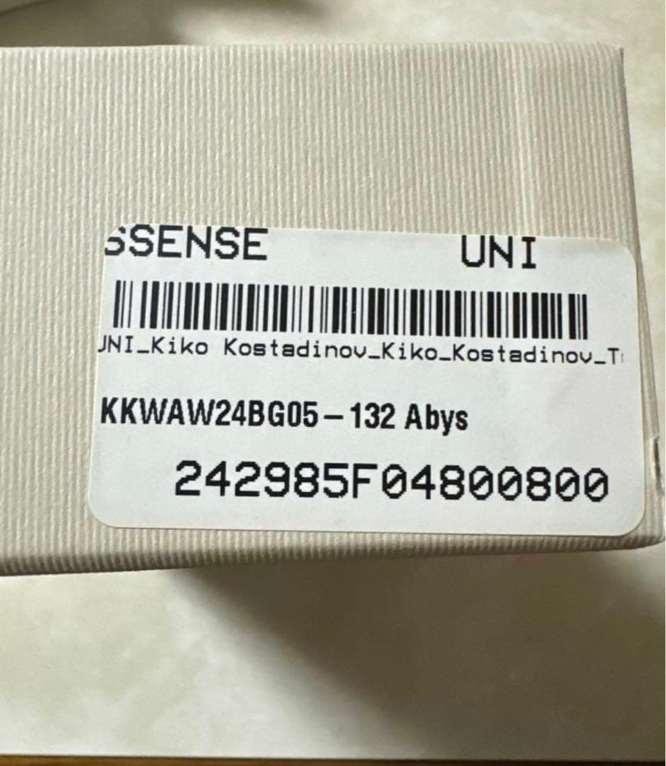 kiko kostadinov trivia pochette 新品未使用