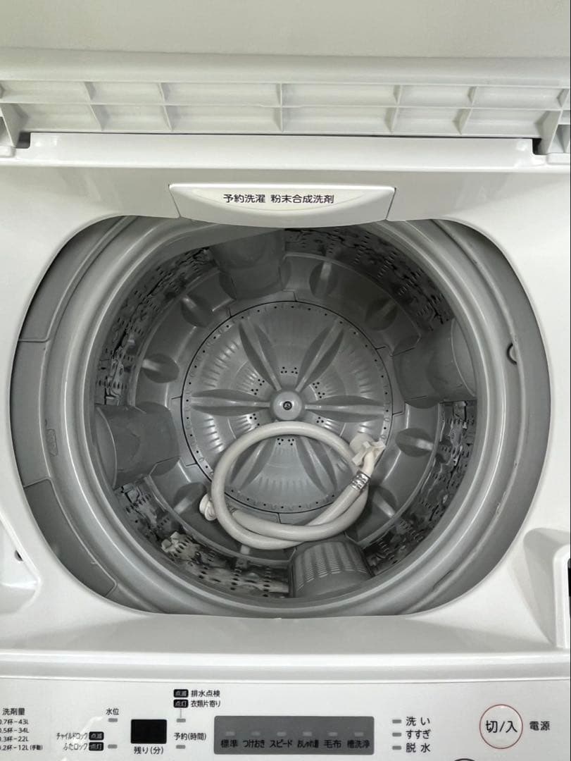 #43 TOSHIBA 2018年 4.5kg AW-46M7(W) 縦型洗濯機