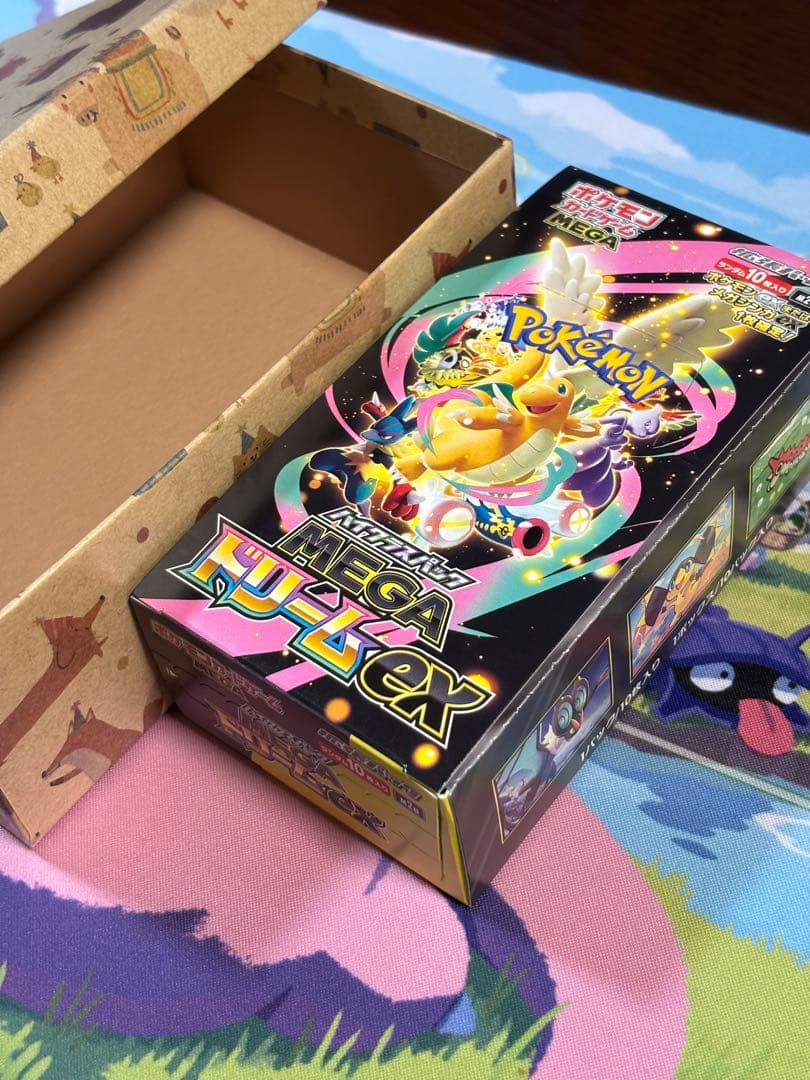 ポケモンカード メガドリーム　ペリペリ有　シュリンクなし