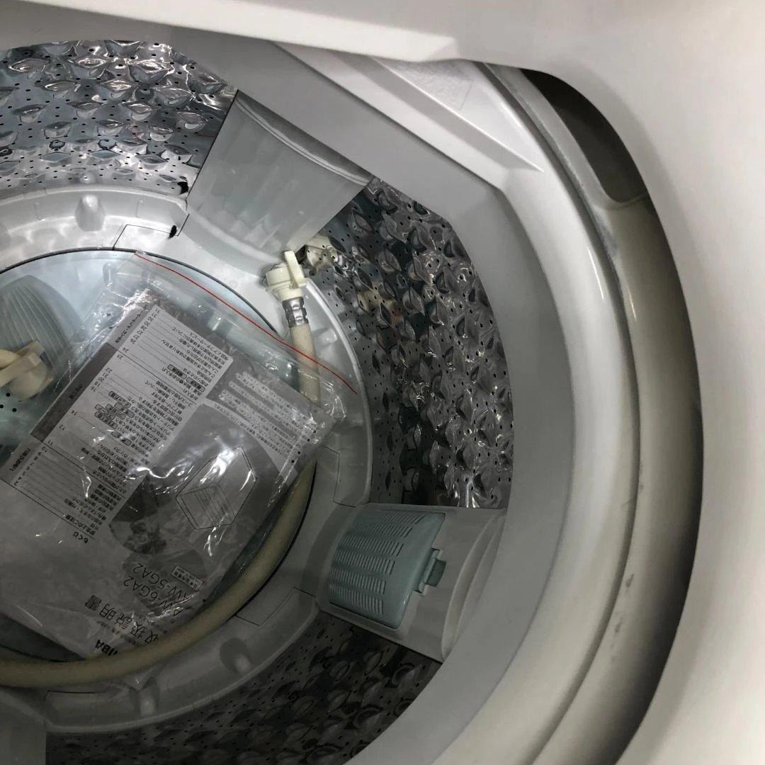 東芝 全自動洗濯機 5kg AW-5GA2 2023年製 単身用112944-2