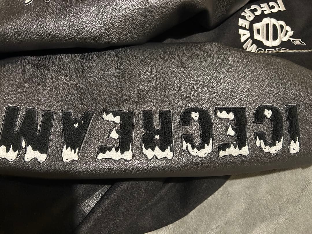 ICECREAM × WIND AND SEA コラボ スタジャン