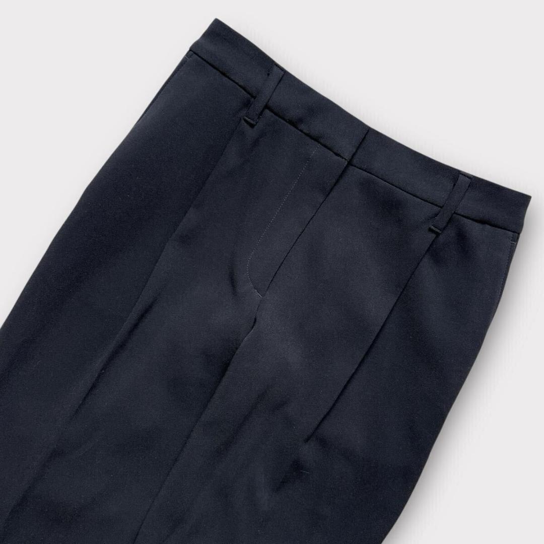 [美品] PLST セットアップ スーツ ノーカラー M ブラック フォーマル