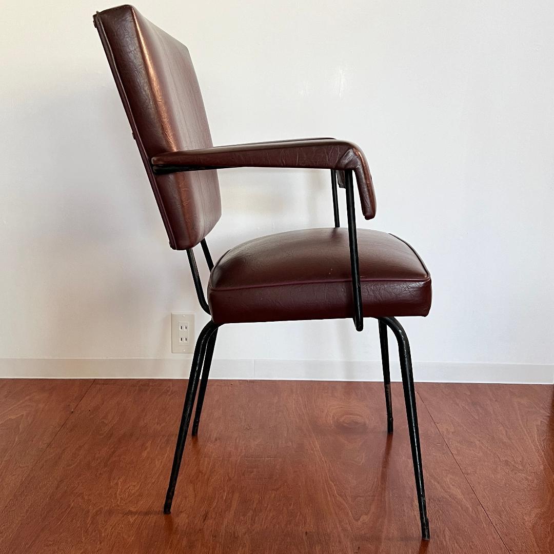 アームチェア　フランス　60年代　ラウンジチェア　ミッドセンチュリー　ビンテージ