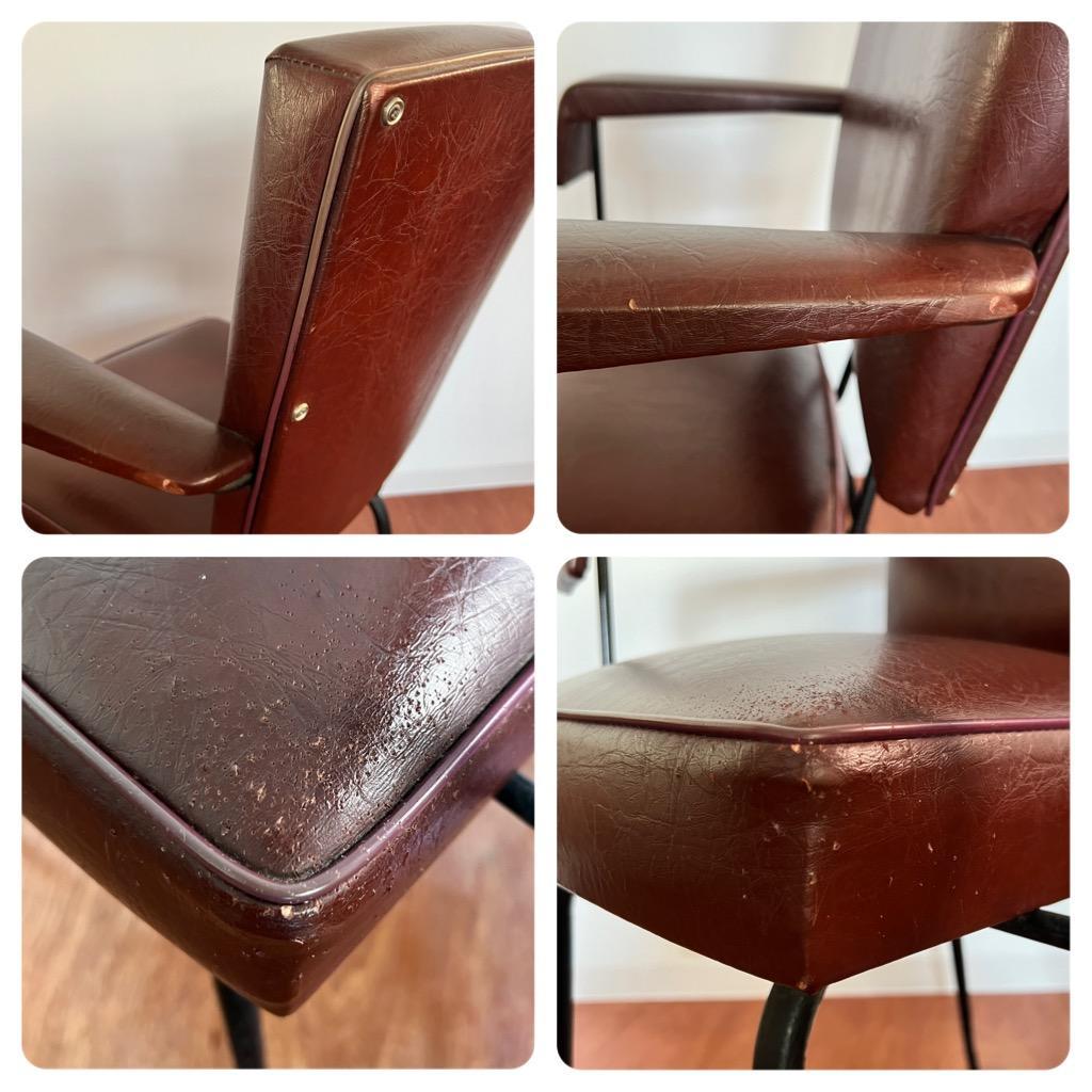 アームチェア　フランス　60年代　ラウンジチェア　ミッドセンチュリー　ビンテージ