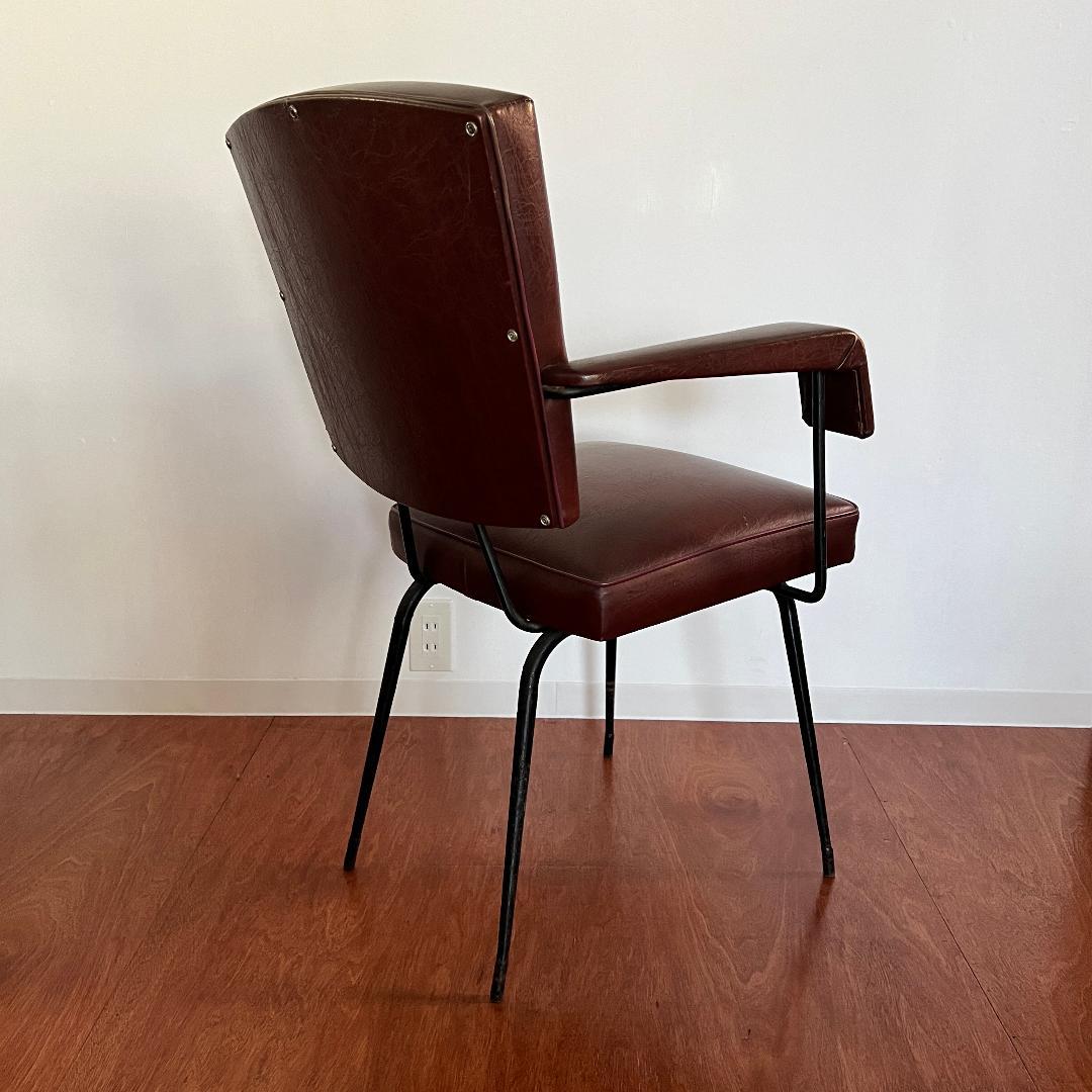 アームチェア　フランス　60年代　ラウンジチェア　ミッドセンチュリー　ビンテージ