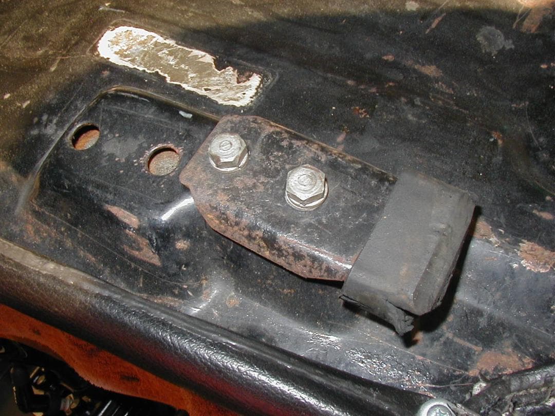 Z1R■純正シートフック ダンパーラバー 4P新品セット■ シートヒンジZ1-R