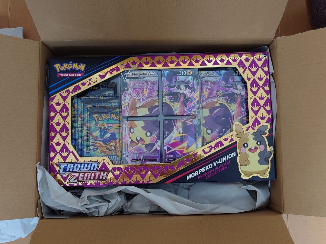 【ポケモンカード】海外限定モルペコV-Unionプレミアムプレイマットセット