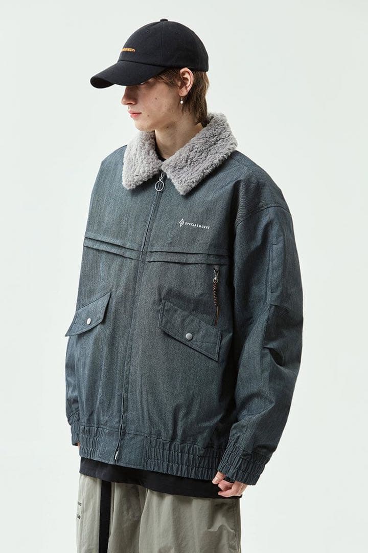 【美品】SPECIAL GUEST ボア襟付きジャケット スノボ　ウェア