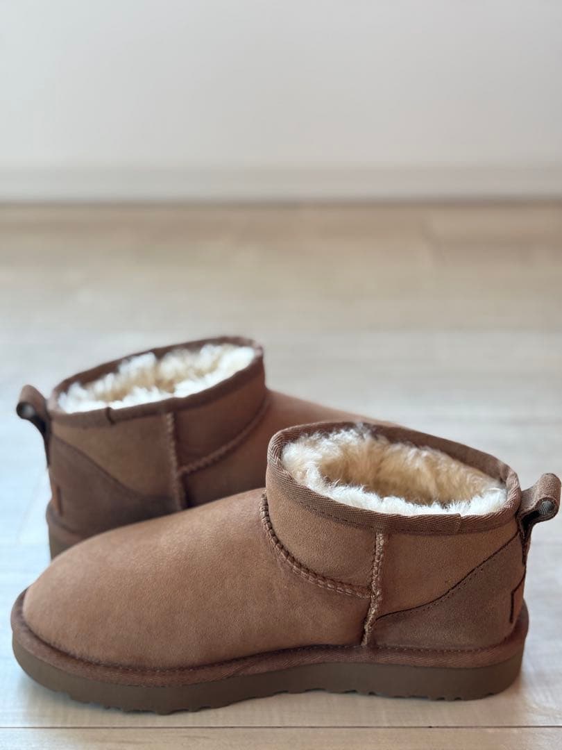 新品未使用　UGG クラシックウルトラミニ　チェスナット