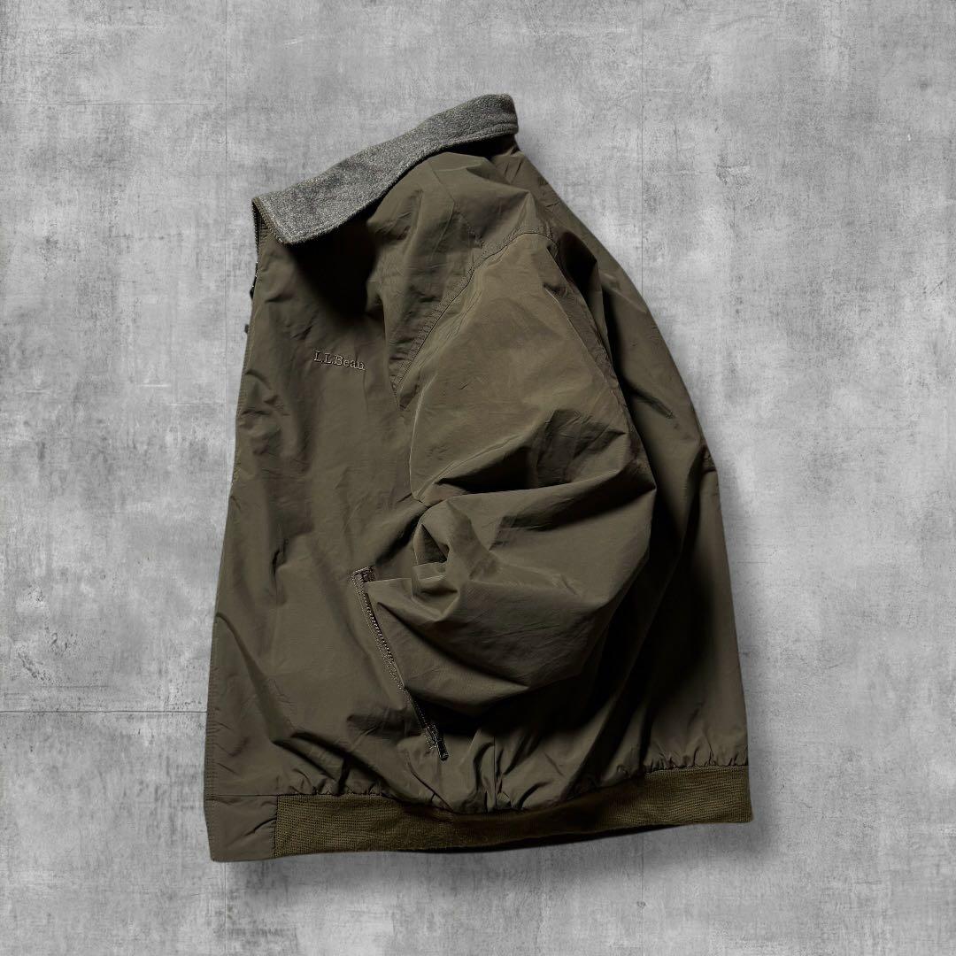 nnm2430 美品古着00年代L.L.Beanウォームアップジャケット刺