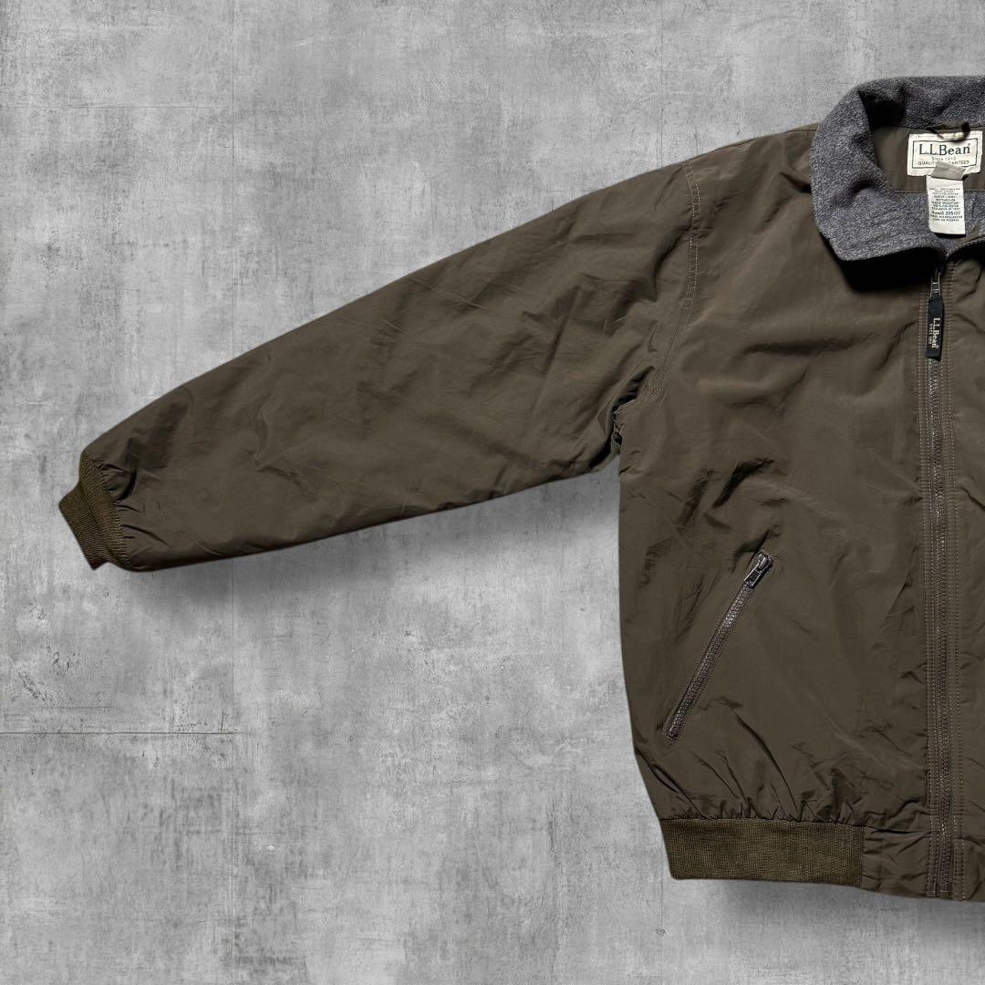nnm2430 美品古着00年代L.L.Beanウォームアップジャケット刺