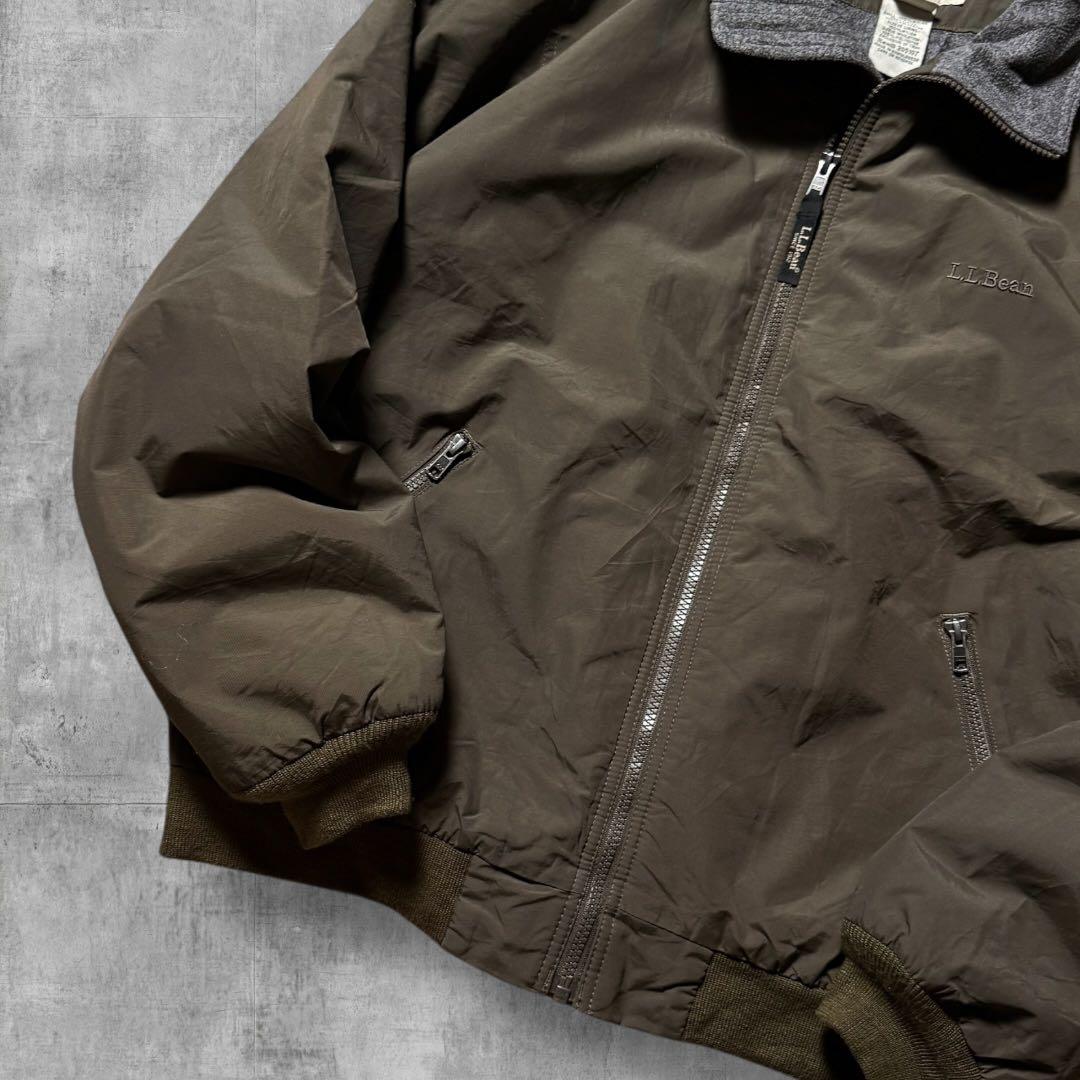 nnm2430 美品古着00年代L.L.Beanウォームアップジャケット刺