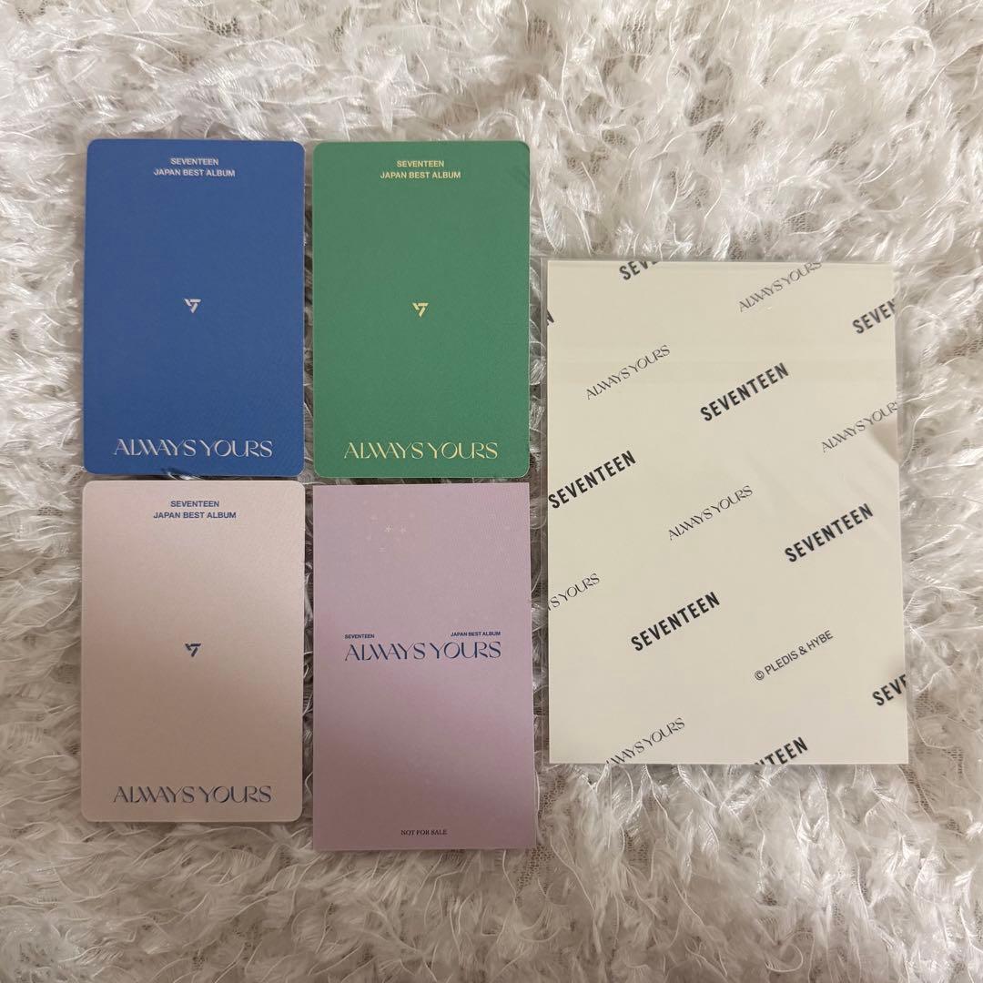 SEVENTEEN セブチ ALWAYS YOURS ジョンハン トレカ セット