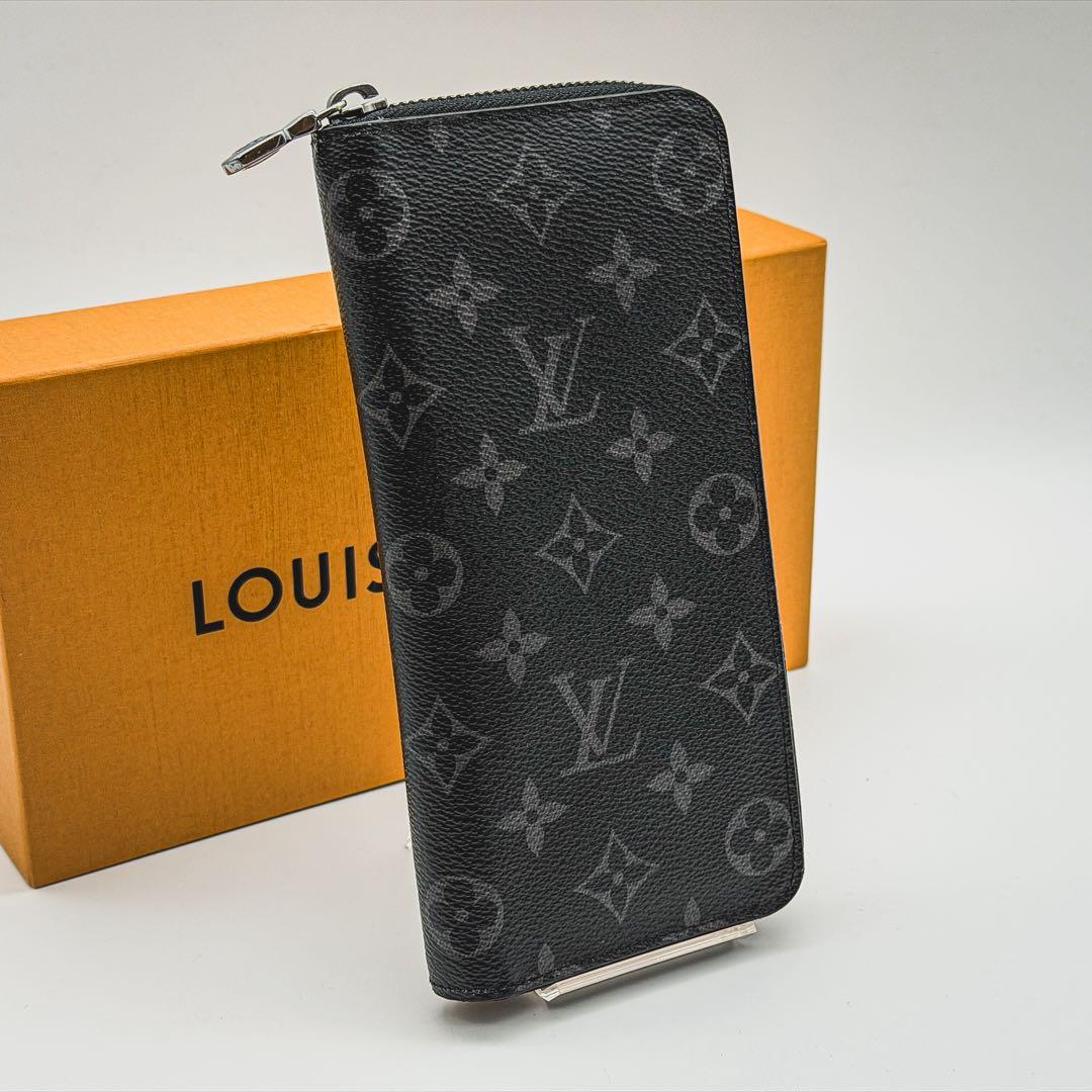 【IC内蔵】ルイヴィトン エクリプス ジッピーヴェルティカル RFID長財布