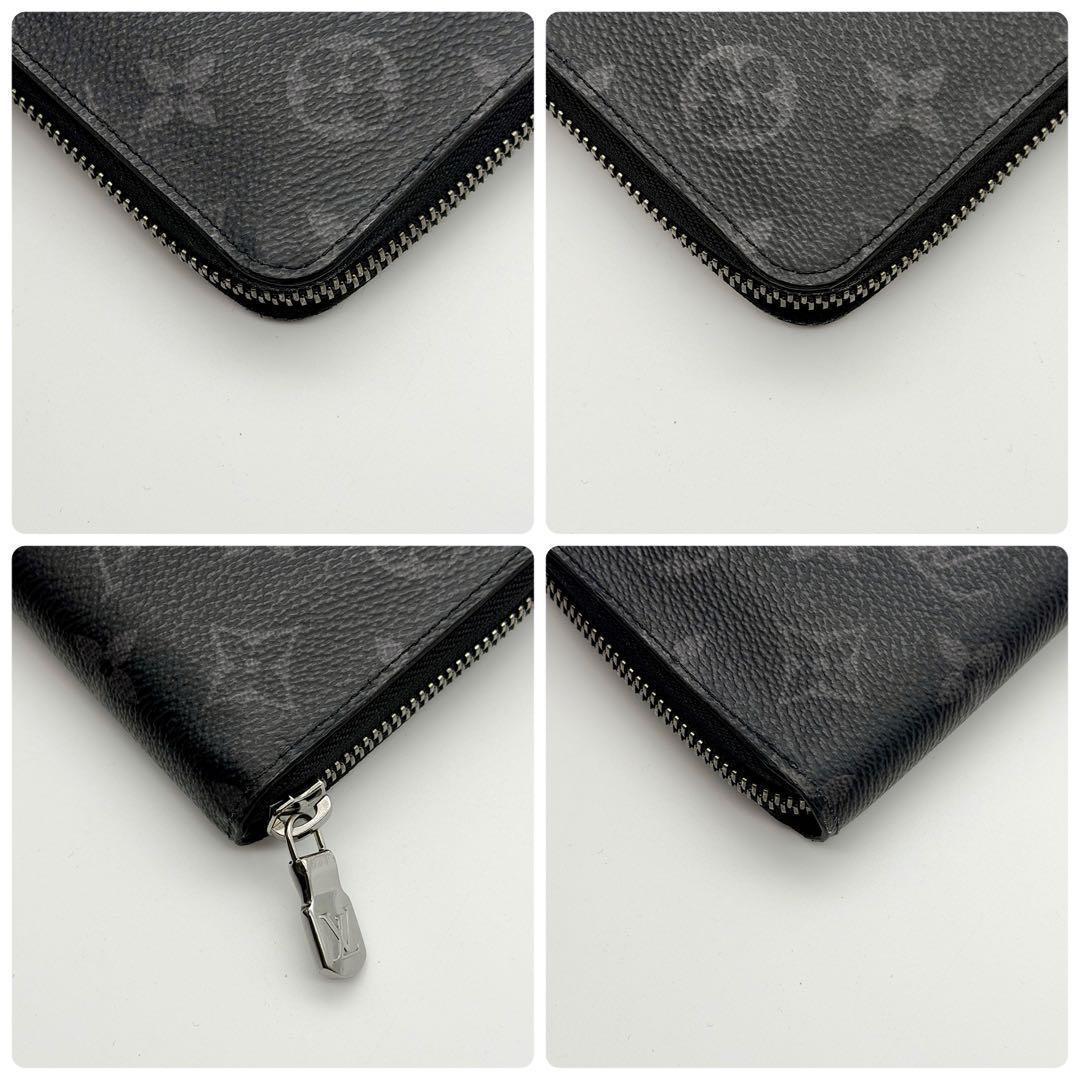 【IC内蔵】ルイヴィトン エクリプス ジッピーヴェルティカル RFID長財布