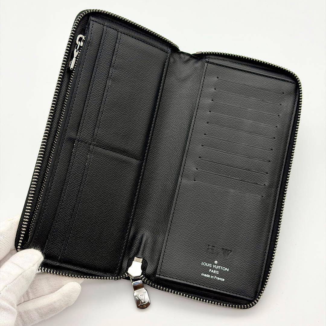 【IC内蔵】ルイヴィトン エクリプス ジッピーヴェルティカル RFID長財布