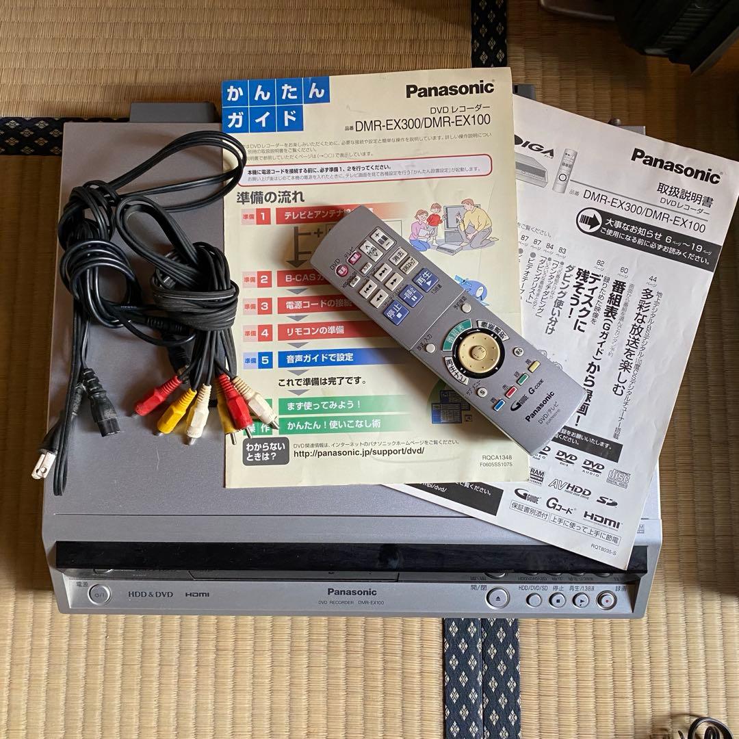 Panasonic DVDレコーダー HDD & DVD 動作確認済