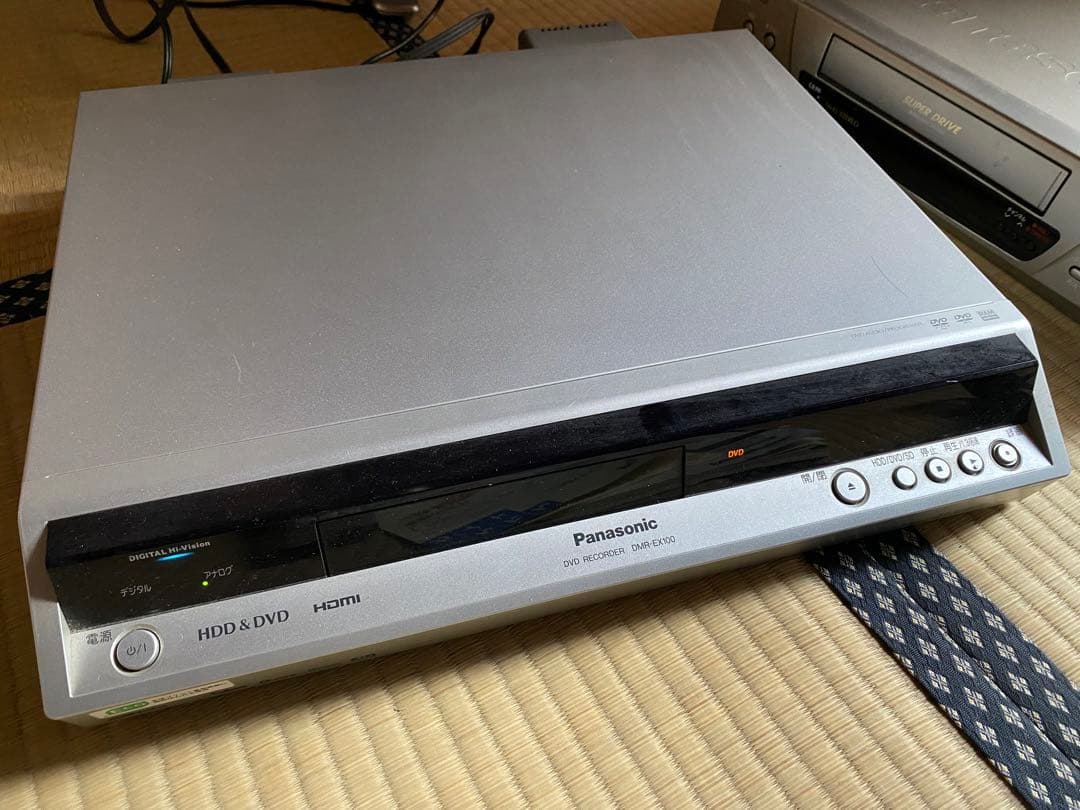 Panasonic DVDレコーダー HDD & DVD 動作確認済