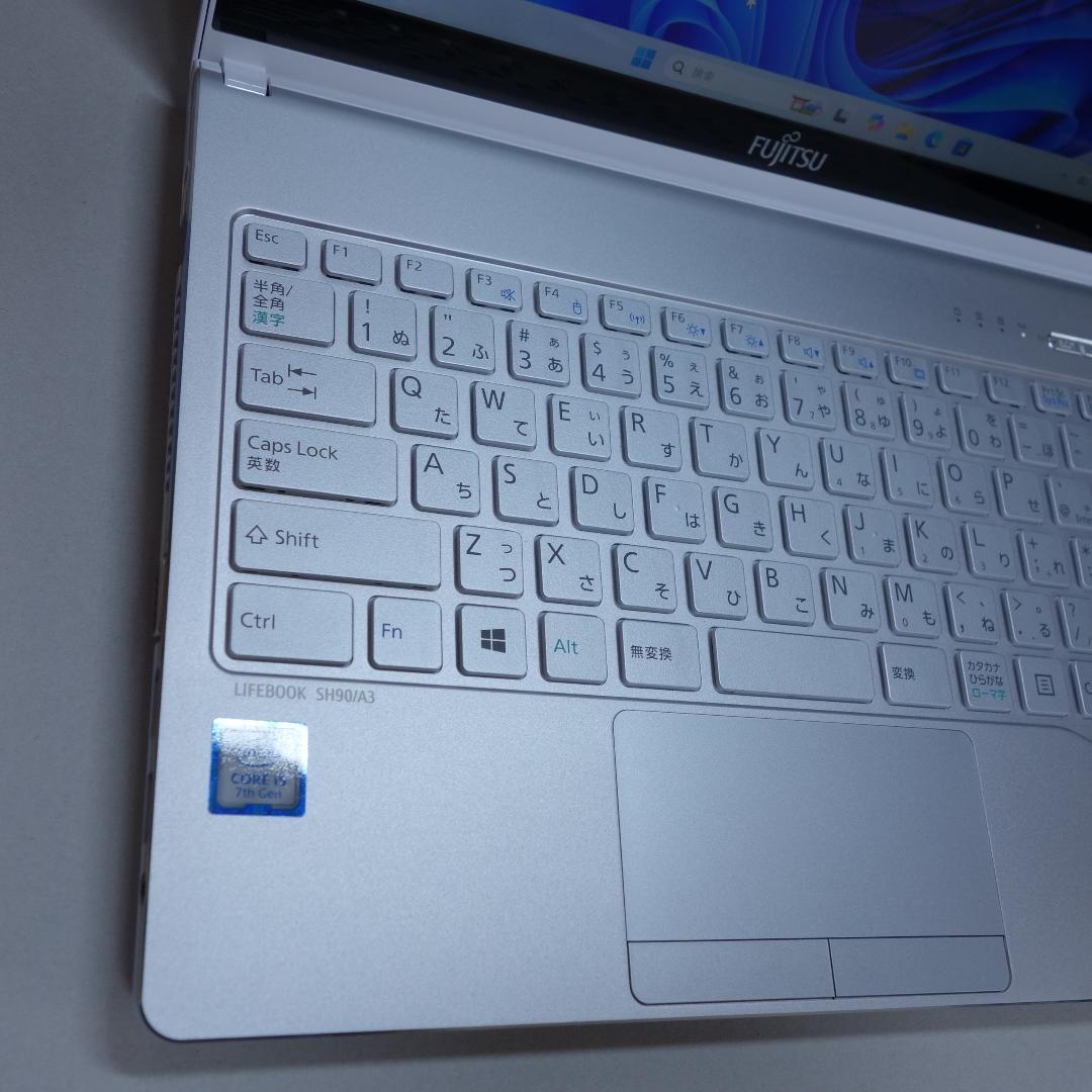 LIFEBOOK SH90◆i5-7200U/256G/8G/DVDR◆タッチ