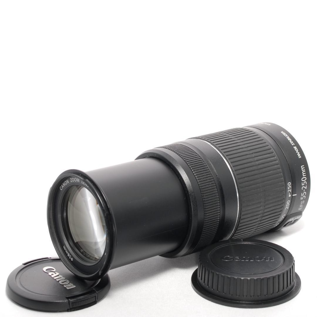 ✨美品✨手振れ補正✨Canon EF-S 55-250mm F4-5.6 ISⅡ