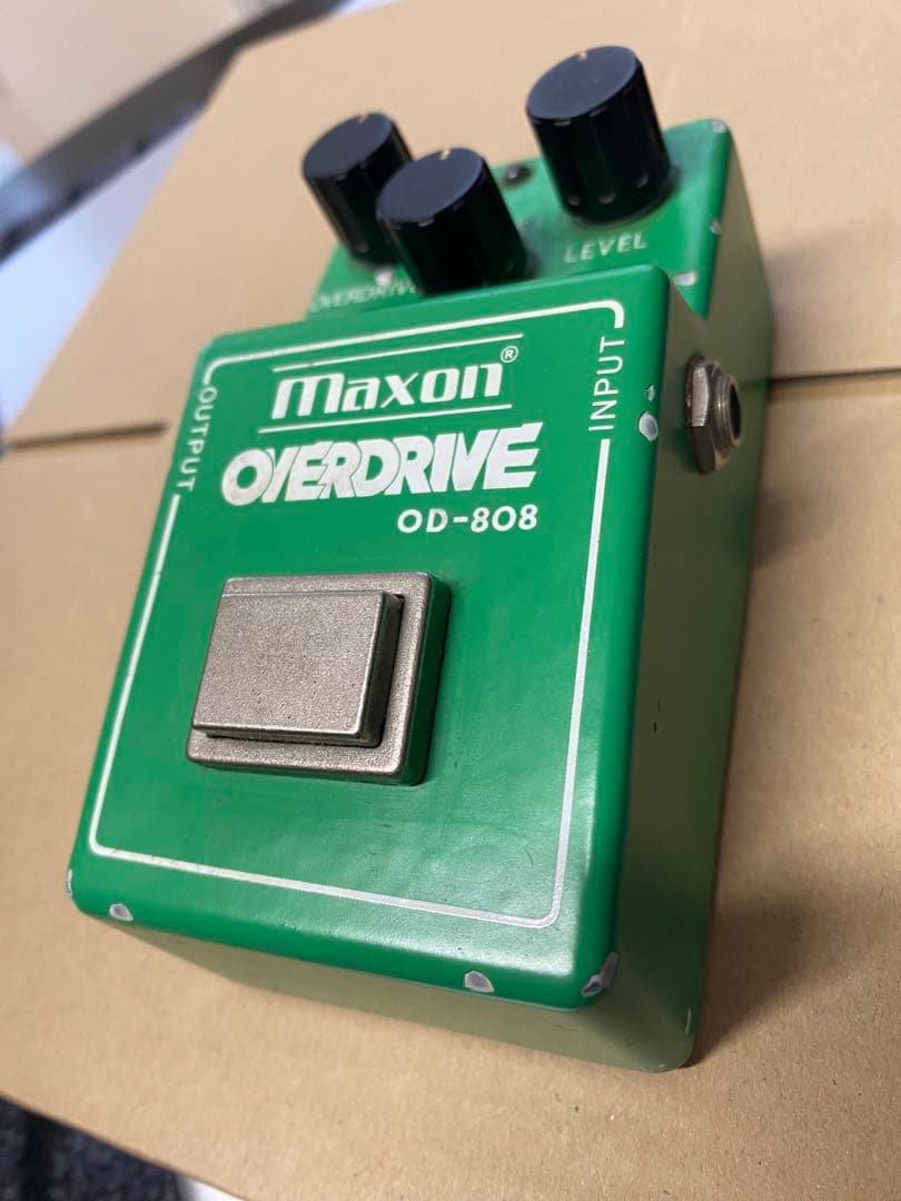 Maxon OD-808 オーバードライブ　ビンテージエフェクター