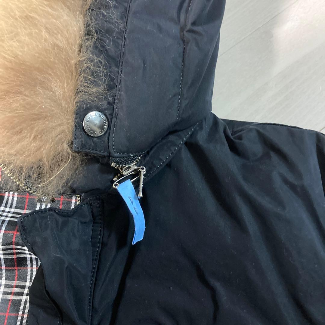 バーバリーブラックレーベル　ダウンコート　M